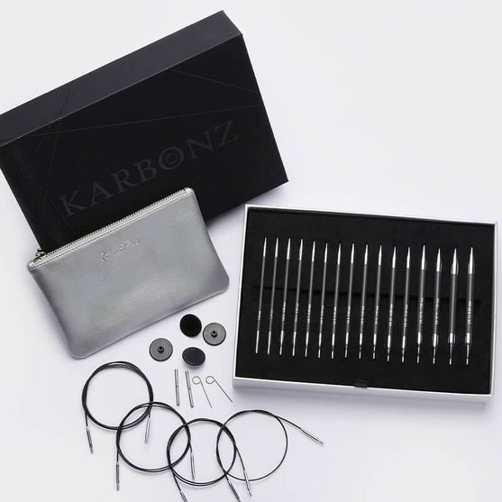 

Karbonz austauschbares Rundstricknadel-Set - KnitPro
1