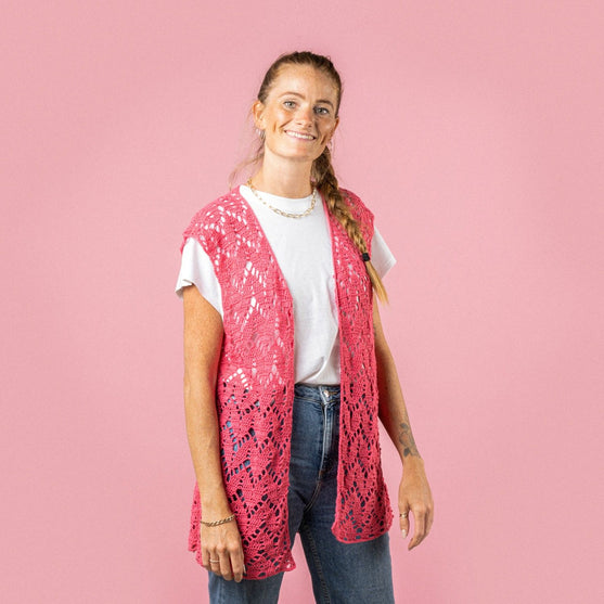 

Leaf Me On - Weste - Pink Collection
4