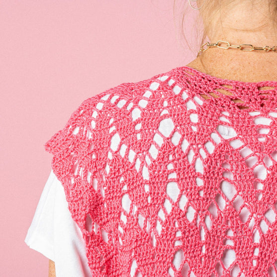 

Leaf Me On - Weste - Pink Collection
5