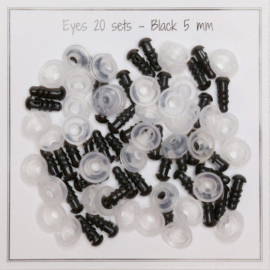 

Sicherheitsaugen - 5 mm - Go Handmade
1