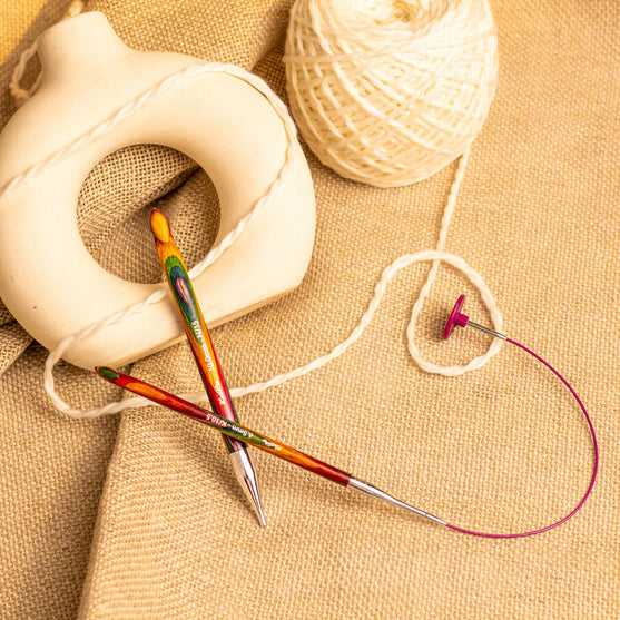 

Symfonie 2 auswechselbare tunesische Häkelnadel - KnitPro
2