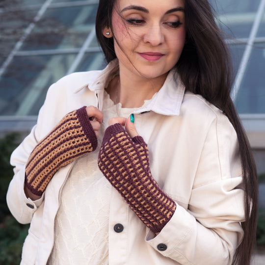 Kaleidoskope - Fingerlose Handschuhe