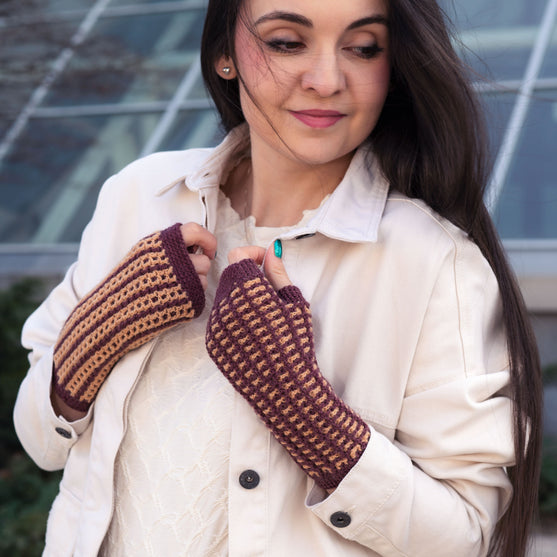 

Kaleidoskope - Fingerlose Handschuhe
1