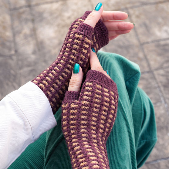 

Kaleidoskope - Fingerlose Handschuhe
5