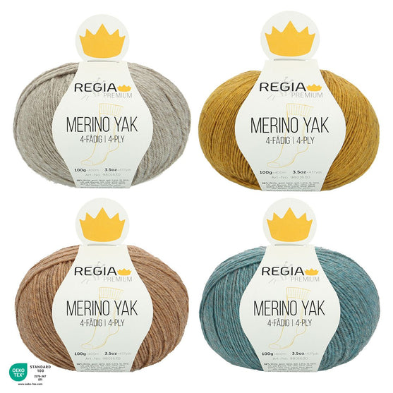 

Regia Premium Merino Yak 4-fädig - Regia
1