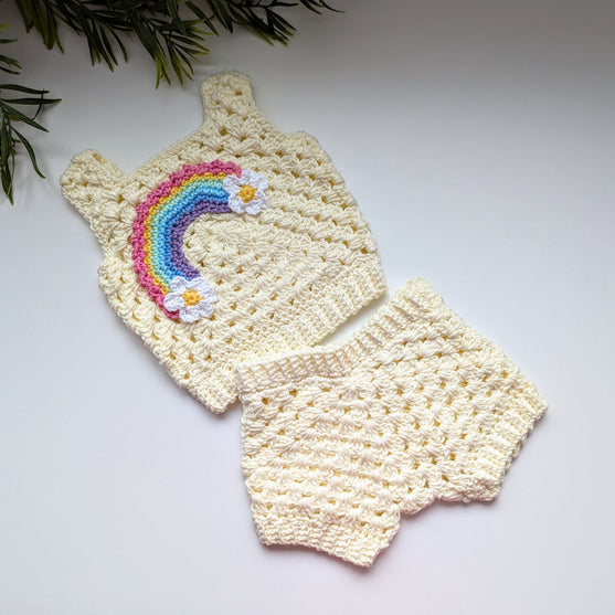 

Summer Granny - Kinder-Shorts und Top
7