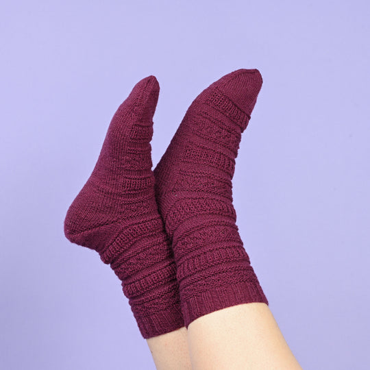 Socken im Mustermix