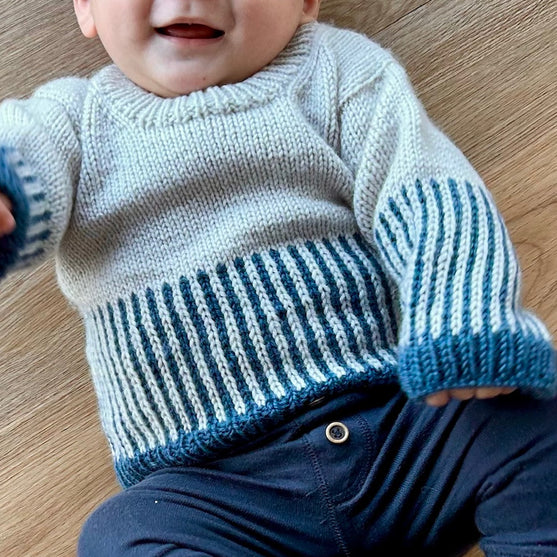 

Easy Colour Mix Sweater Baby 
2