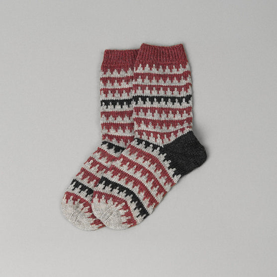 

Socken im Jacquardmuster
4