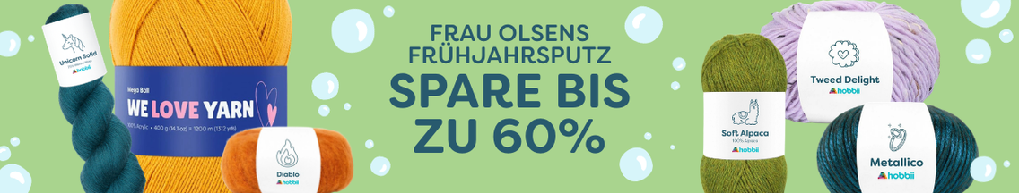 Frühjahrsputz-Verkauf von Frau Olsen