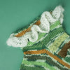 

Frigg - Kurze Socke mit Rüsche
3