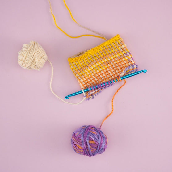 

Doppelte tunesische Häkelnadel aus Alu – 14 cm - Hobbii
2