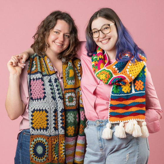 

Happy Squares - Schal
1