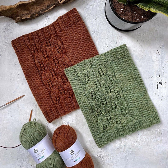 Lilac Leaf - Schlauchschal