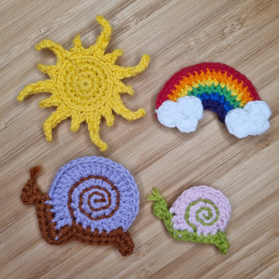 

Regenbogen - Applikation
4