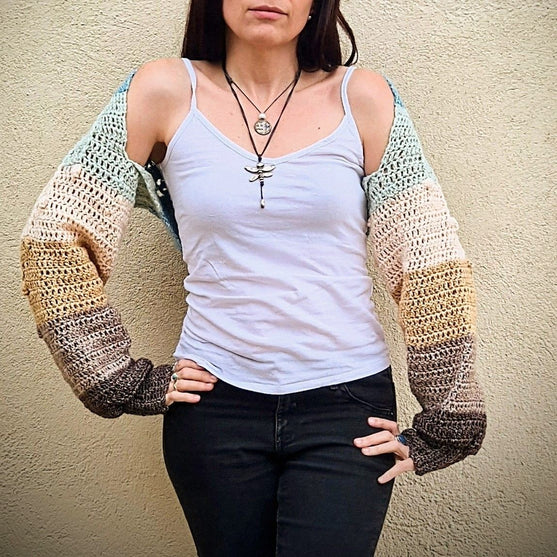 

LemongrassTea - Ärmelschal
1