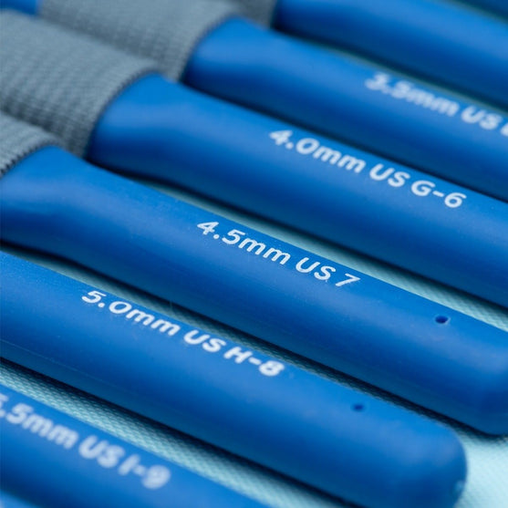

Cosmo Häkelnadel-Set – 9 Größen – Indigo - Hobbii
6