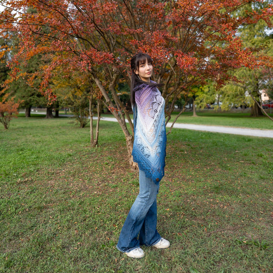 

Frozen Iris - Tuch
9