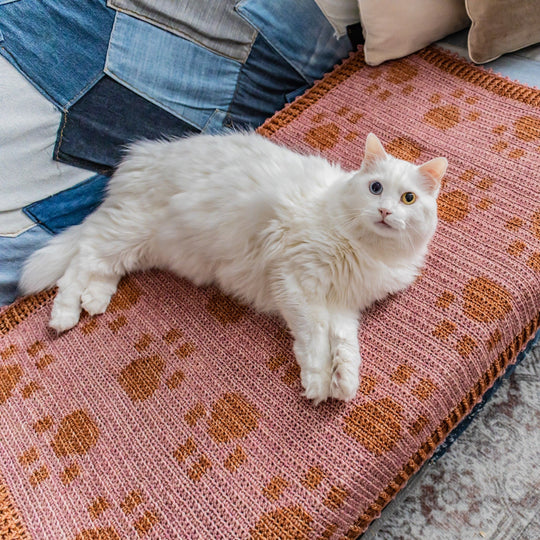 Fußabdrücke im Herzen - Decke