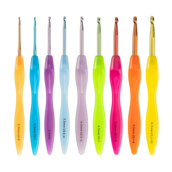

Curvy Häkelnadel-Set – 9 Größen - Hobbii
1
