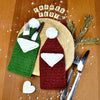 

Christmas Gnome - Bestecktasche
1