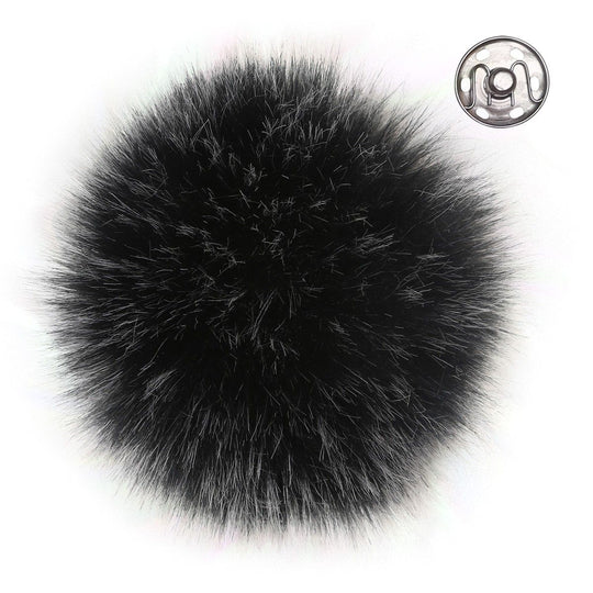 Bommelquast - Dunkelgrau - Go Handmade