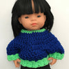 

Miniland Puppenpullover - Häkeln
1