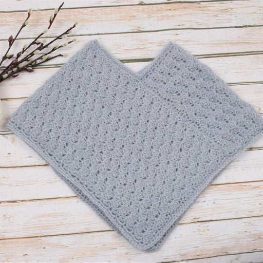 Winter Shells Poncho - Enfant - Evergreen