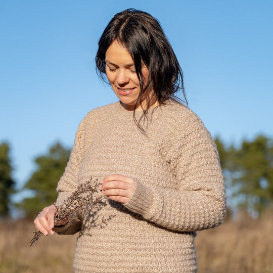 Rosebuds All Over - Pullover
