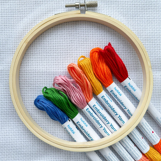 

Embroidery Yarn Color Pack (Stickgarn) - Hobbii
4