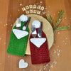 

Christmas Gnome - Bestecktasche
2