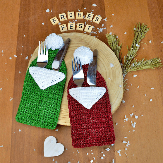 

Christmas Gnome - Bestecktasche
2