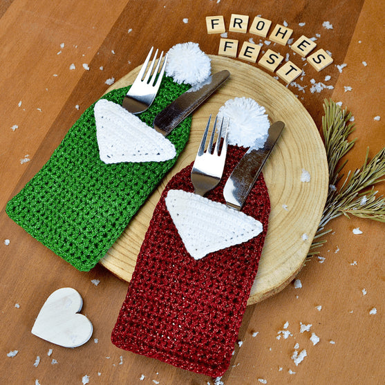 

Christmas Gnome - Bestecktasche
3