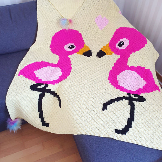 Flamingo Love - Decke