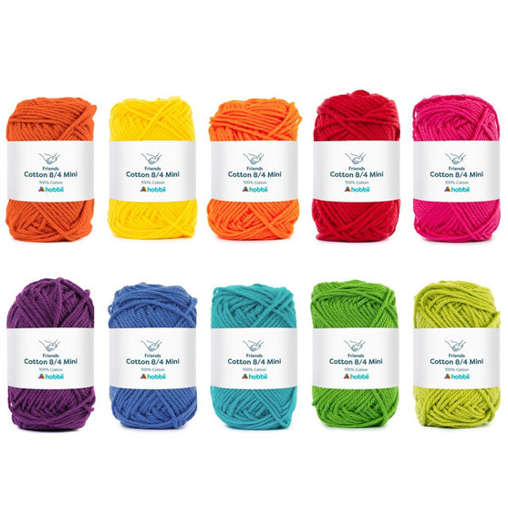 

Friends Cotton 8/4 Mini Color Pack - Friends
1