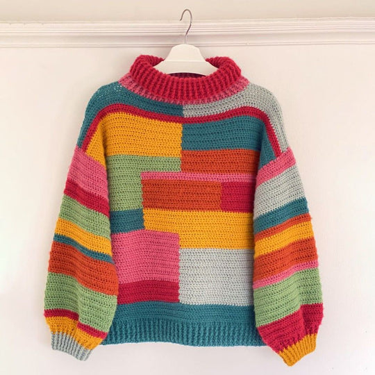 Colour Block - Pullover