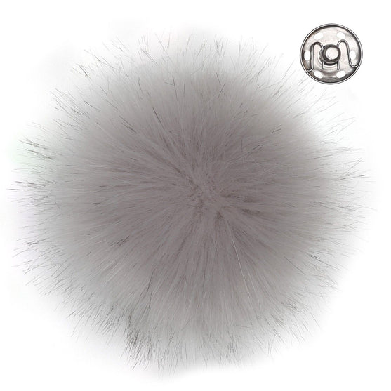 

Pompom, Grau, Large/13 cm - Go Handmade
1