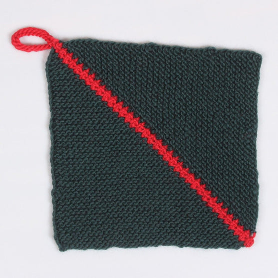 

Gefilzte Weihnachtstopflappen
2