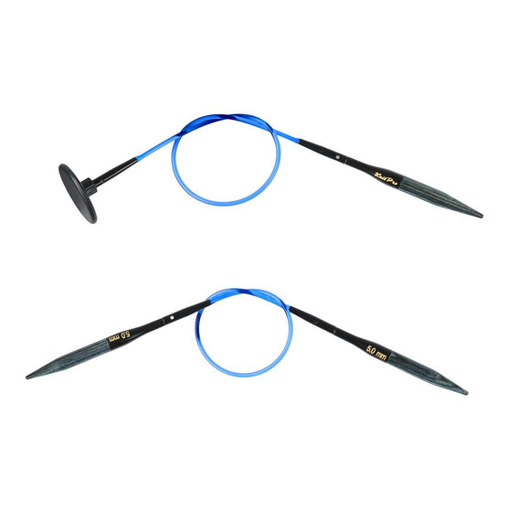 

DENIM Extra kurze Austauschbare Rundstricknadeln im Set - KnitPro
5