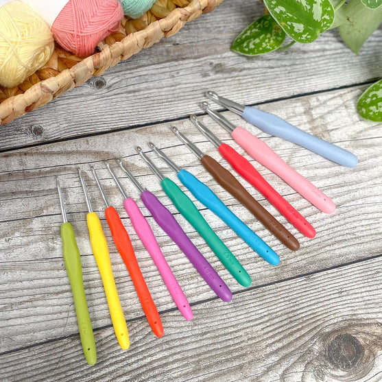 

Easy Touch Häkelnadelset - 11 Größen - Hobbii
12