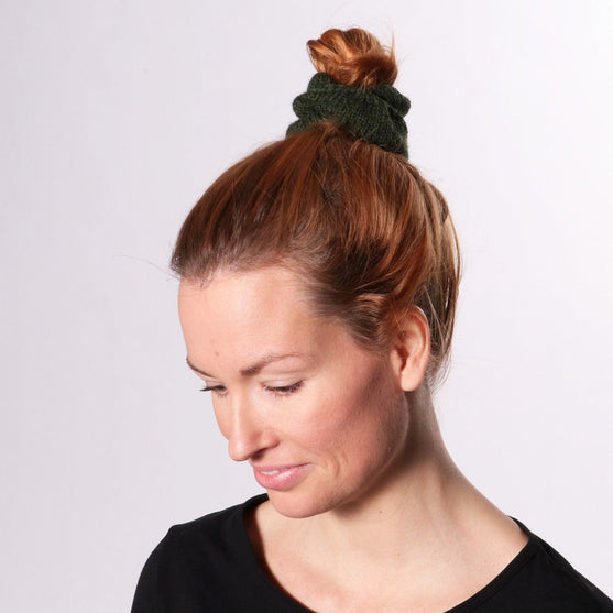 

Gestricktes Scrunchie
1