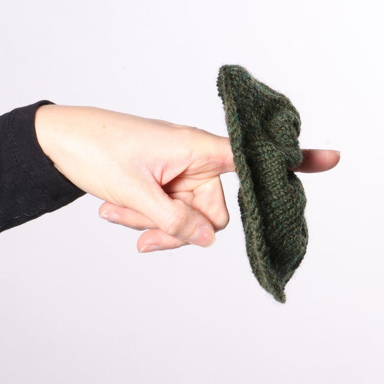 

Gestricktes Scrunchie
4