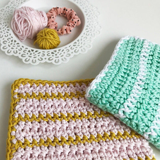 Sunny Stripes - Spüllappen