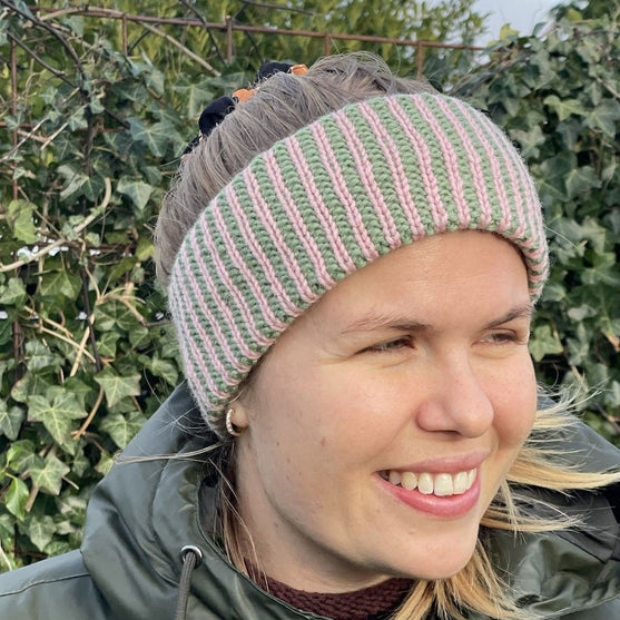 

Easy Coloured Rib Headband - Stirnband
2