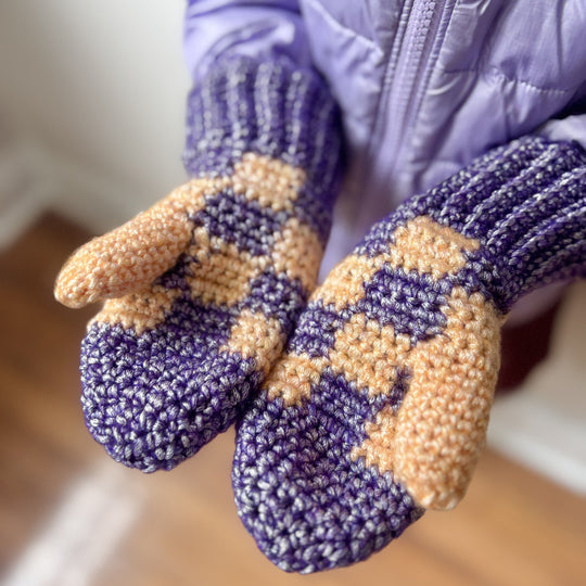 Glow Check - Fäustlinge