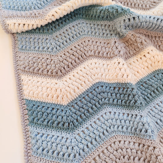 Calming Puff Wave - Decke