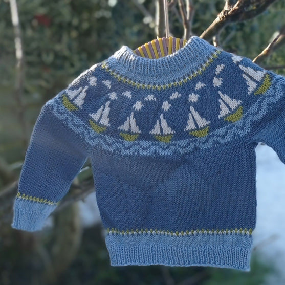 

Ship Oh Hoy - Babypullover
3