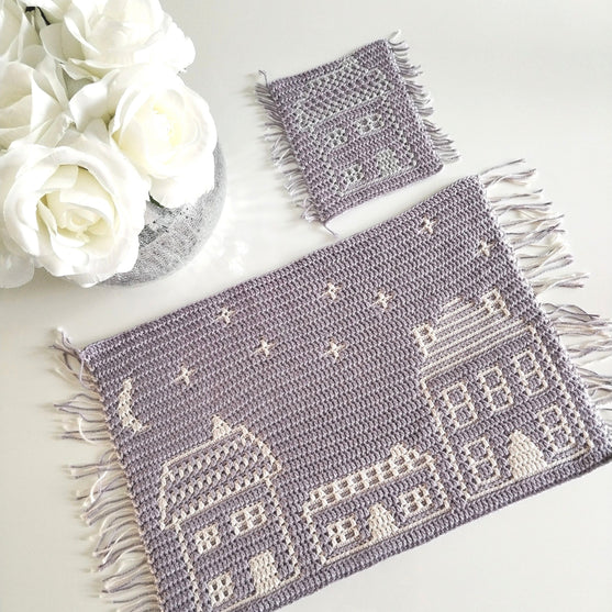 

Home Is Where You Craft- Platzdecke & Untersetzer
1