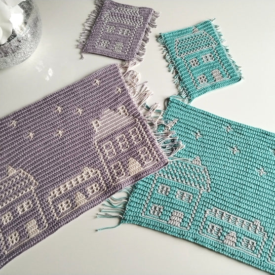 

Home Is Where You Craft- Platzdecke & Untersetzer
4