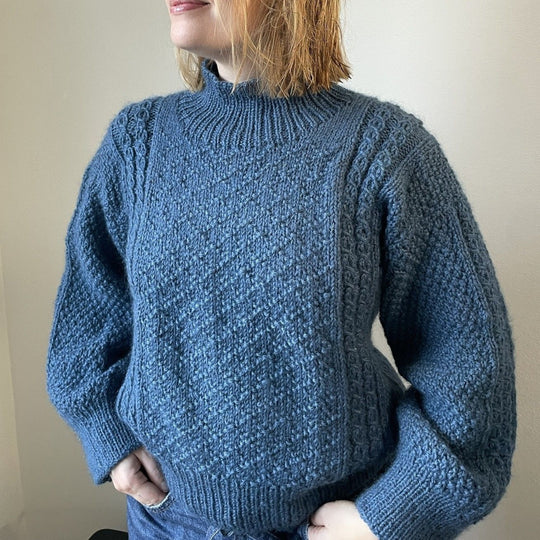 Diamond Structure Sweater - Pullover